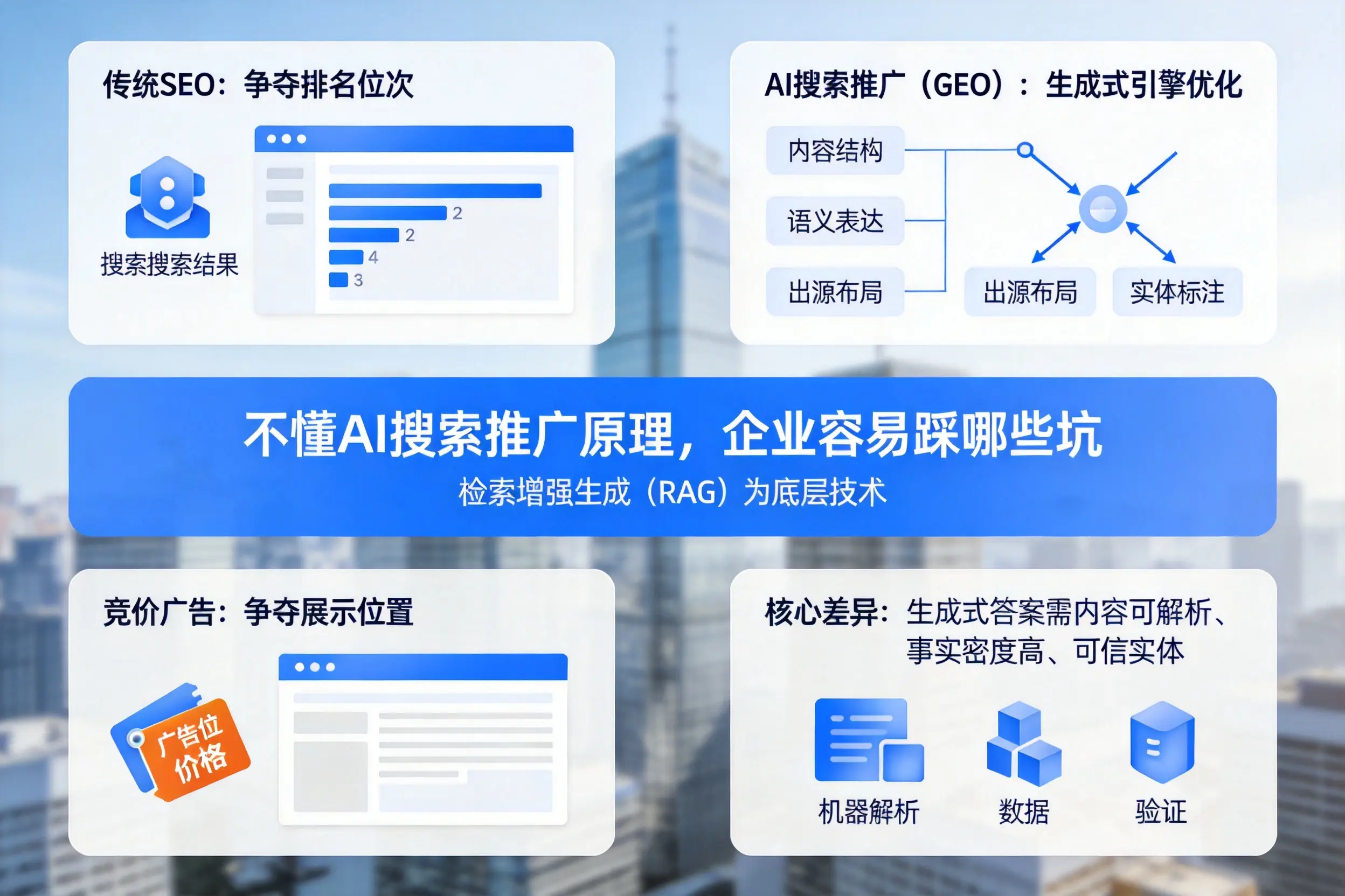 不懂AI搜索推广原理，鄂尔多斯企业容易踩哪些坑