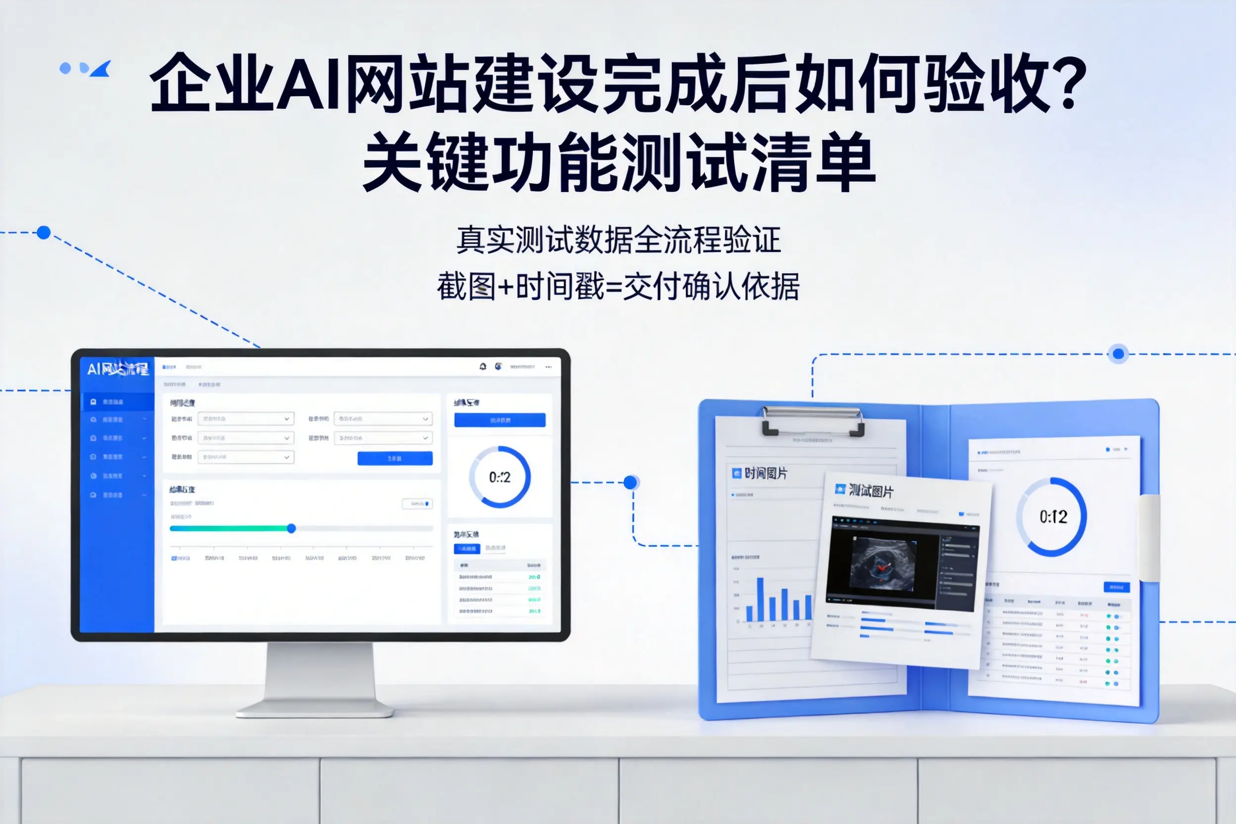 鄂尔多斯企业AI网站建设完成后如何验收？关键功能测试清单
