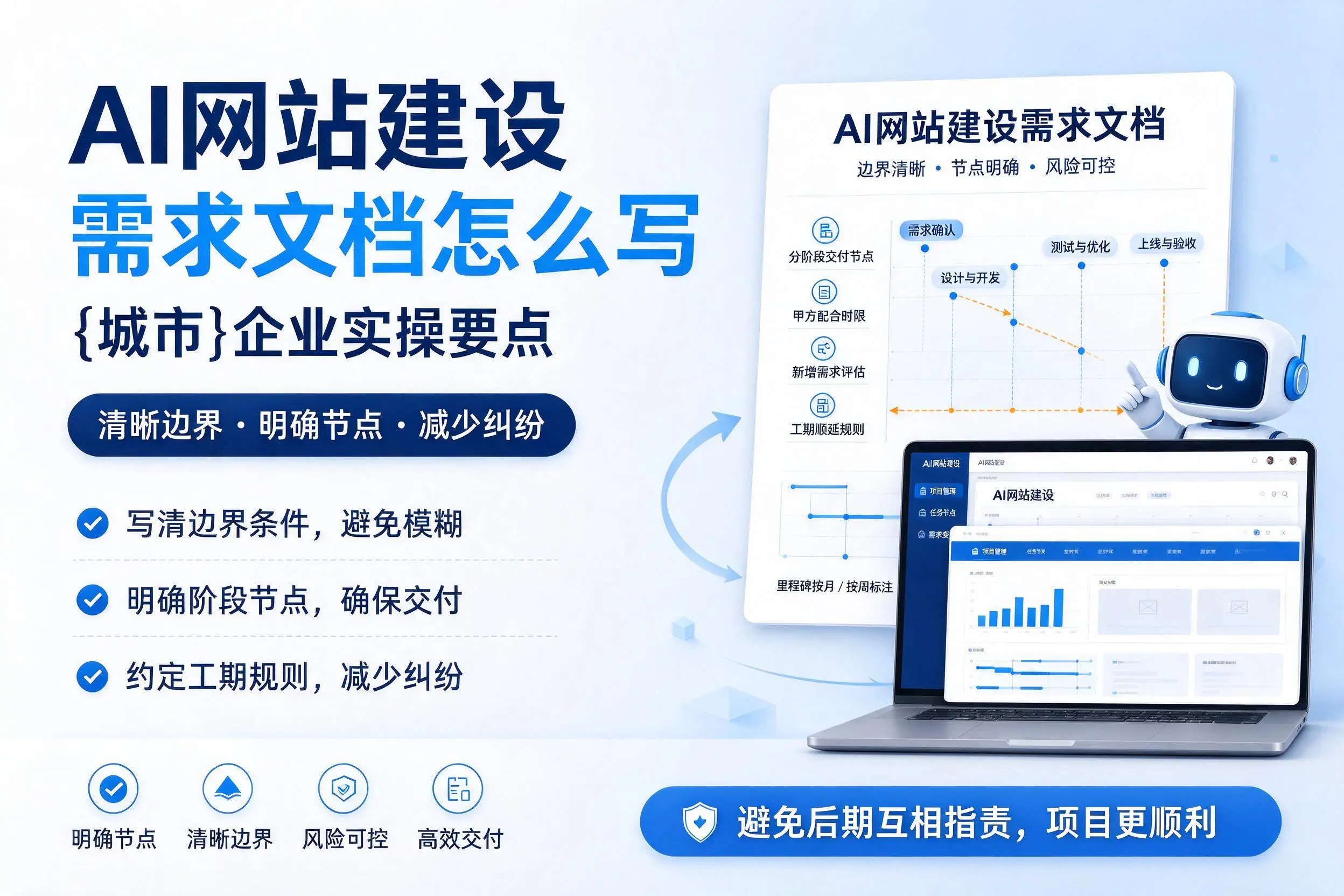 AI网站建设需求文档怎么写，鄂尔多斯企业实操要点